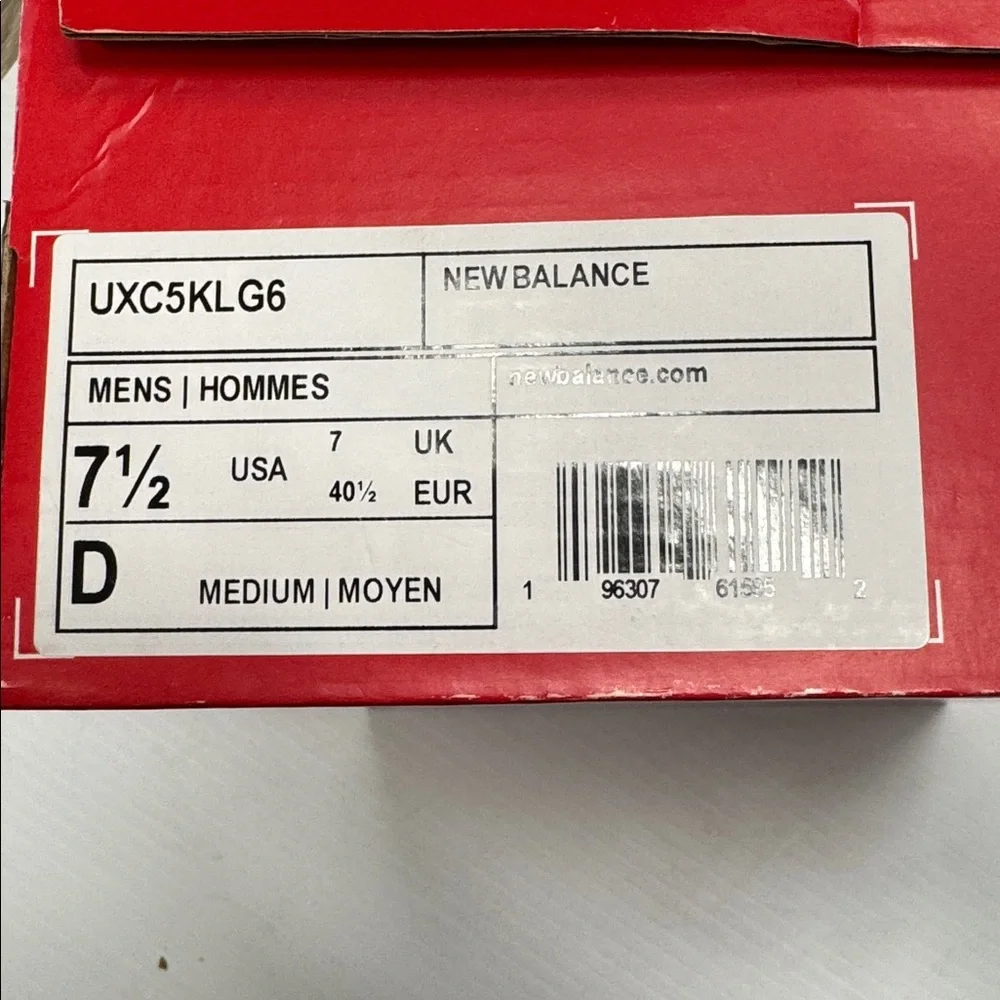 New Balance XC5 Cross Country Spikes Size Men 7.5 Women 9 New in Box! - Picture 7 of 7